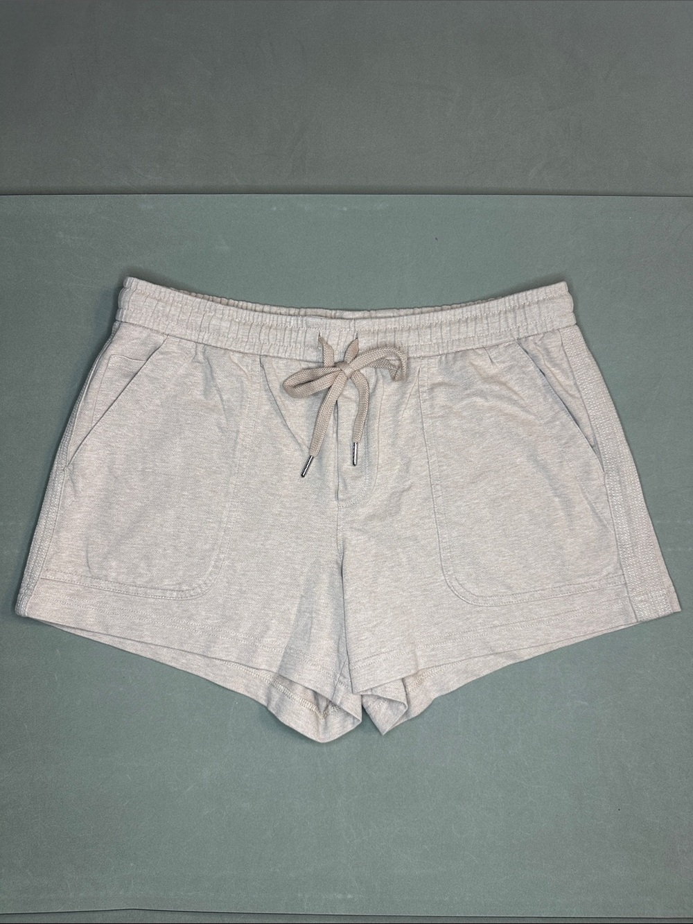 Athleta Light Rose High-Rise Loungewear Terrycloth Shorts - 14